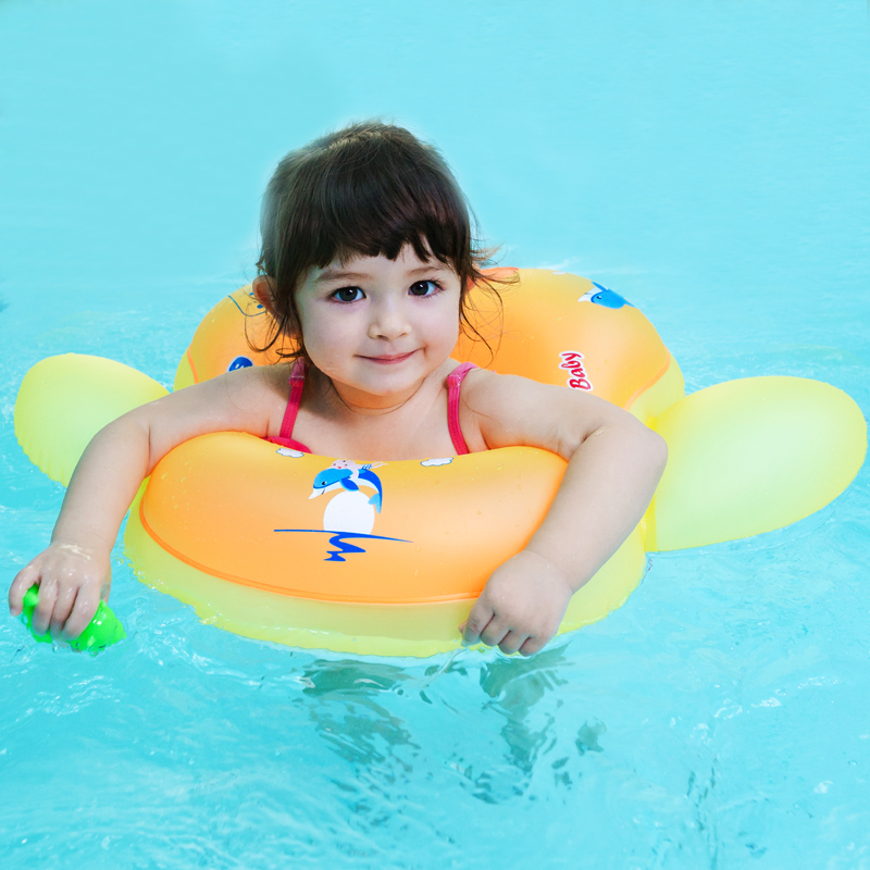 Aquatic Sports - ベビー水泳リングインフレータブル脇浮き輪ビーチ子供プールアクセサリーサークル入浴インフレータブル幼児リング水のおもちゃ