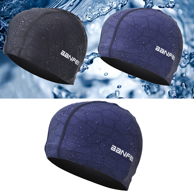 ファブリック水泳帽 男女兼用 防水 スイミングプールハット  - Aquatic Sports Cap のレビューと価格
