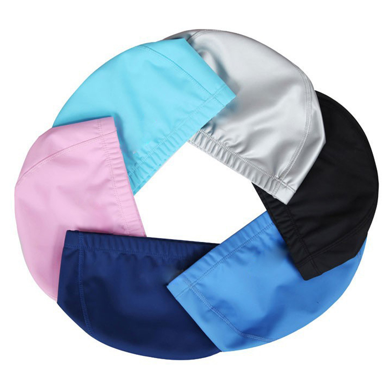PU 生地水泳キャップ男性女性防水水泳プール帽子ウォータース - Aquatic Sports Cap のレビューと価格