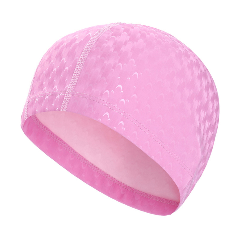 大人男性女性水泳キャップ防水 PU 生地サメ皮プリント水泳プ - Aquatic Sports Cap のレビューと価格