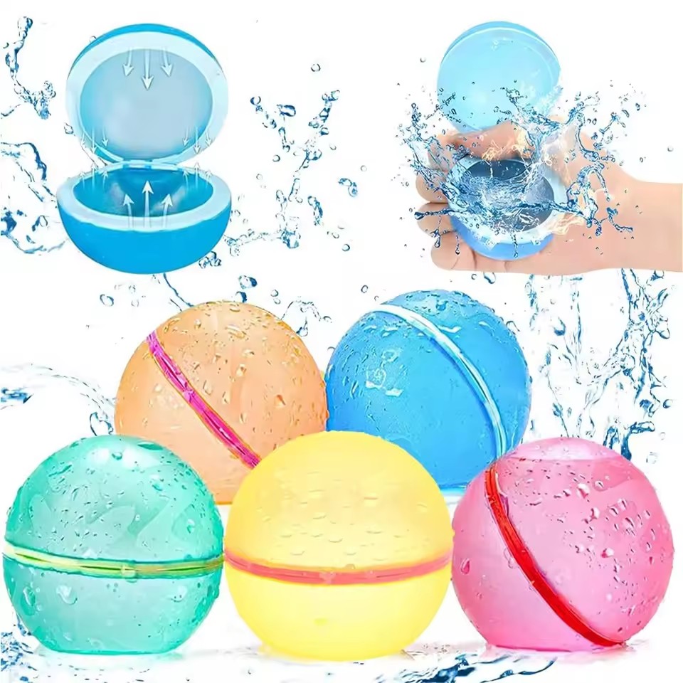 1-50個パック 再利用可能なウォーターボール セルフシール - Aquatic Sports のレビューと価格
